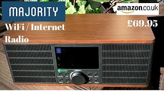 Majority Peterhouse Graduate £70 Internet WiFi Radio FULL REVIEW [upl. by Gawen]