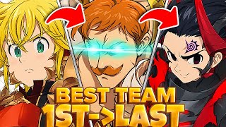 Using EVERY LRs BEST Team from FIRST to LAST  Seven Deadly Sins Grand Cross [upl. by Rocky]