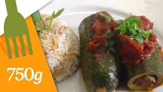 Recette de Courgettes farcies à l’orientale  750g [upl. by Silvanus]