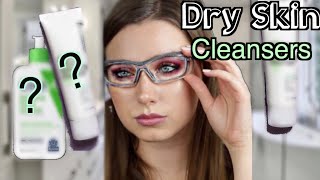 TOP 3 CLEANSERS for DRY SKIN  a chemists tips for dry skin [upl. by Aimee]