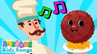 On Top of Spaghetti Meatball Song  Kids Songs  Nursery Rhymes ontopofspaghetti [upl. by Cusick]