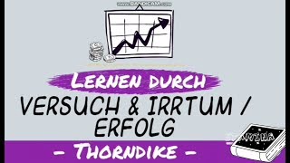 ♤ Lerntheorien  Lernen am Erfolg  Pädagogik  Thorndike [upl. by Gasper]