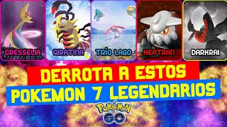 Derrota a estos 7 Pokemon legendarios en el evento Camino a Sinnoh pokemongo [upl. by Guglielma]