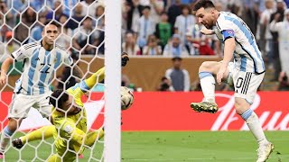 🇦🇷 🇨🇵 Goal Messi 32 in World Cup final extra time [upl. by Pember]