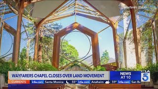 Famed Southern California chapel closes due to shifting land [upl. by Dronel]