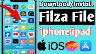 How to Install Filza File Manager from app store in iphone  Download filza file in iphone 2023 [upl. by Atte]