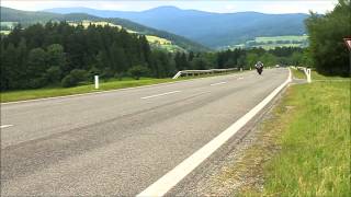 300 kmh flyby with Suzuki GSXR 1000 and Yamaha R1 [upl. by Lemar597]