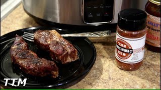 Country Style Ribs Slow Cooker [upl. by Wolford609]