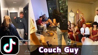 Couch Guy  Girlfriend Surprise Boyfriend  TikTok Compilation [upl. by Kaliski855]