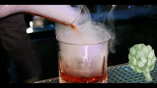 Smoked Negroni Recipe  Potluck Video [upl. by Ardnic523]