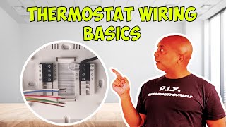 Thermostat Wiring Basics Everything you need to know [upl. by Onitnelav]