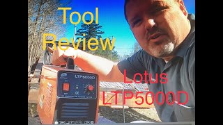 Lotus LTP5000D Plasma Cutter 3 year review and cutting 12quot metal [upl. by Bluefield103]