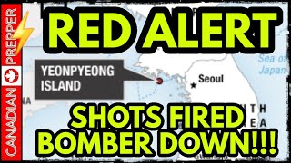 ⚡MAJOR ALERT NORTH KOREA FIRES SHOTS US BOMBER CRASH AT NUCLEAR BASE EVACUATION INTERNET DOWN [upl. by Enatan592]