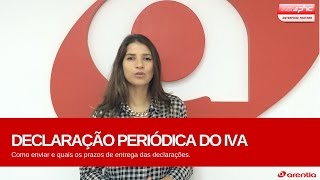 Formação PHC  Declaração periódica do IVA [upl. by Millur575]