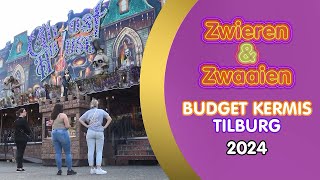 Zwieren en Zwaaien  Budget Kermis Tilburg 2024 [upl. by Enelrihs888]