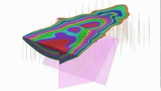 Model faulted and deformed geology from drillholes [upl. by Annalise455]