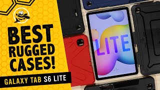 Samsung Galaxy Tab S6 Lite  Best Rugged Cases Under 50 [upl. by Ahsiekram]