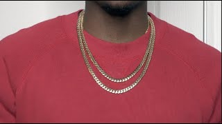 Lirys Jewelry 7mm Cuban Link Chain Review LirysJewelry [upl. by Hopkins]