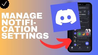 How to manage the notification settings in the Discord app [upl. by Godewyn397]