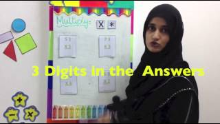 Multiplication  Video 56  Vertical Multiplication  Grade 3 4 5  Educational  Learning Fun [upl. by Linus798]