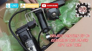 Force 120 HP Power Trim and Tilt Repair PROJECT PONTOON Ep 8 [upl. by Bland]