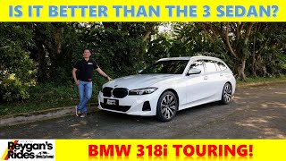 Is The BMW 318i Touring A Better Car Than The 3 Sedan Car Review [upl. by Avron]