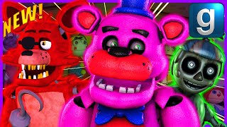 Gmod FNAF  Review  Brand New OldReuploaded FNAF Ragdolls amp More [upl. by Nnaael670]