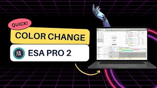 Quick Scene Color Change in ESA Pro 2  Nicolaudie DMX Software amp Controller [upl. by Trstram]