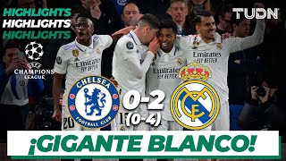 HIGHLIGHTS  Chelsea 0042 Real Madrid  UEFA Champions Leahue 202223 4tos  TUDN [upl. by Beilul784]