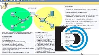 CCNA1 Practice Final Packet Tracer 6  Part 1 [upl. by Sivla803]