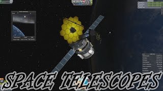 Kerbal Space Program  Space Telescopes  Tarsier Space Technology Mod 2 [upl. by Ahsilac]