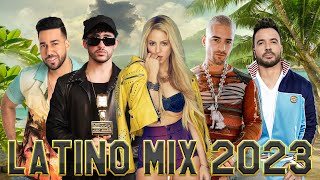 POP LATINO 2023  TOP LATINO 2023  LUIS FONSI MALUMA SHAKIRA BAD BUNNY OZUNA CAMILO CNCO [upl. by Nabalas]