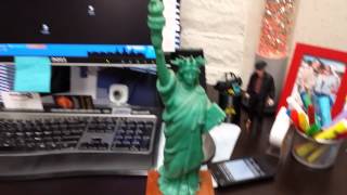 Dancing toy Statue of Liberty [upl. by Lewanna]