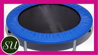 How to use a rebounder correctly with Sophie Uliano  Jump for fitness on your mini trampoline [upl. by Basir121]