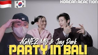 🇮🇩🇰🇷🔥Korean Hiphop Junkie react to AGNEZ MO amp Jay Park  Party in Bali PIB IDNENG SUB [upl. by Palila900]