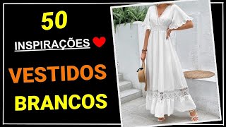 50 Vestidos Brancos para Passar o Réveillon  Dicas de Moda Feminina e Tendências 💖 [upl. by Ynahpets873]