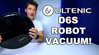 ULTENIC D6S ROBOT VACUUM CLEANER REVIEW [upl. by Ilac]