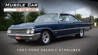 Muscle Car Of The Week Video 43 1961 Ford Starliner Video [upl. by Alcina274]