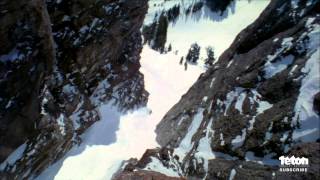 Snowboarder survives INSANE falls and massive avalanche [upl. by Ledua]