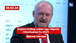 Dolphin Drilling vil bli utbytteaksje Nvidia mot «2 trillion» og tilsyn hos Rec [upl. by Auginahs]