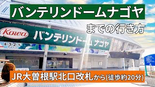 【JR大曽根駅】北口改札からバンテリンドームナゴヤまでの行き方 [upl. by Walston]