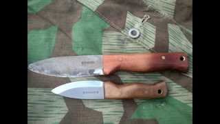 CONDOR BUSHLORE vs bushlore mini knife  pictures [upl. by Ciccia]