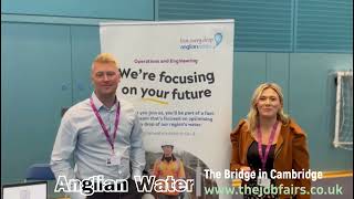 Anglian Water at The Bridge Jobs Fair in Cambridge on Friday 30th August 2024 [upl. by Leontina]