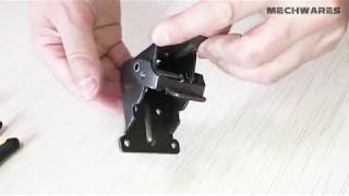 MechWares  Foldable Support BracketSelfLocking Hinge [upl. by Cud]