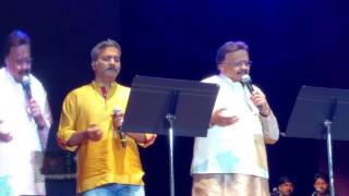 SPB 50 World Tour Detroit  S P B and S P B Charan sing Anbe Anbe [upl. by Woodrow702]