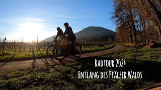 Radtour 2024  Entlang des Pfälzer Walds [upl. by Gnidleif]