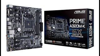 ASUS Prime A320MK Motherboard Unboxing and Overview [upl. by Reis]