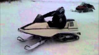 1972 Raider snowmobile Twin Track Vintage Snowmobile [upl. by Notlit]