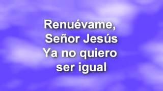 Renuevame  Letra [upl. by Norvell28]