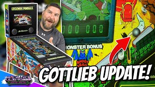 AtGames Legends Pinball Gottlieb Table Update Are They Better [upl. by Eimmis938]